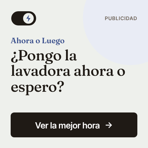 Ahora o Luego — compara tarifas de luz